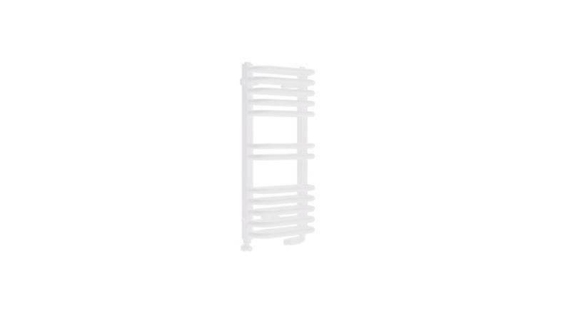 Grzejnik dekoracyjmy Luxrad Stark 64 x 30 cm biały