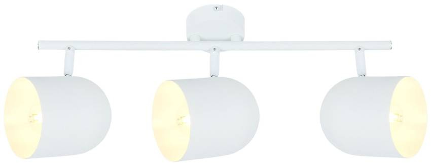 Lampa ścienna Azuro listwa E27 biały