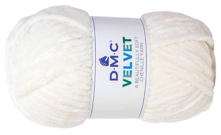 włóczka DMC VELVET 100gr. kol. 004 ekri