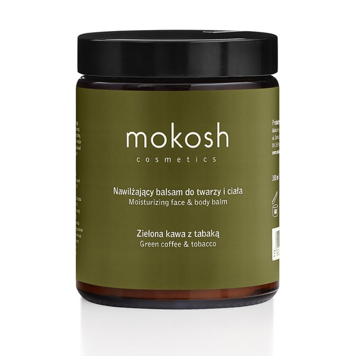 Nawilżający balsam do twarzy i ciała Zielona kawa z tabaką 180 ml