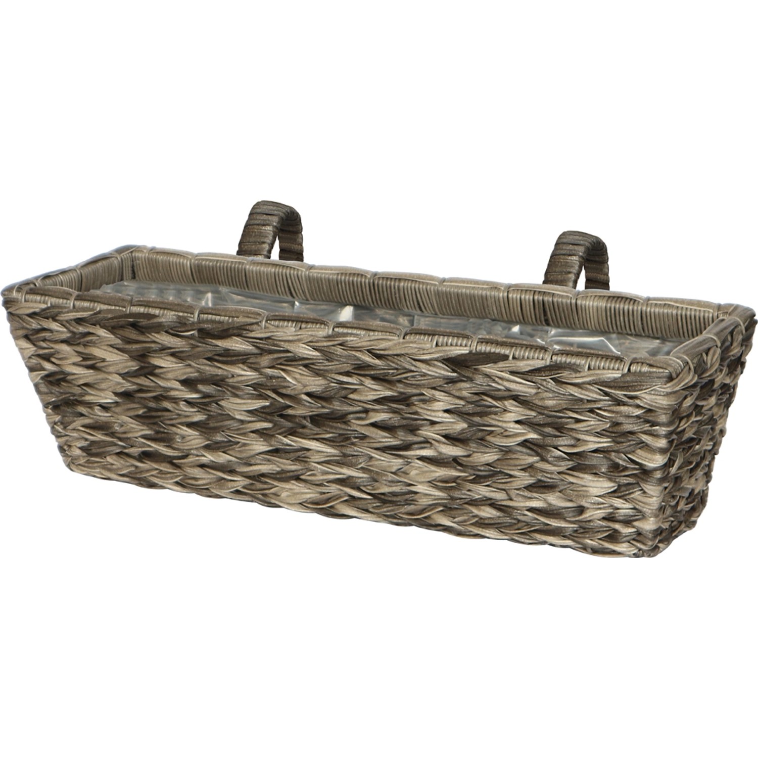 Skrzynka balkonowa Bahama szara - 60 x 28 x 22 cm