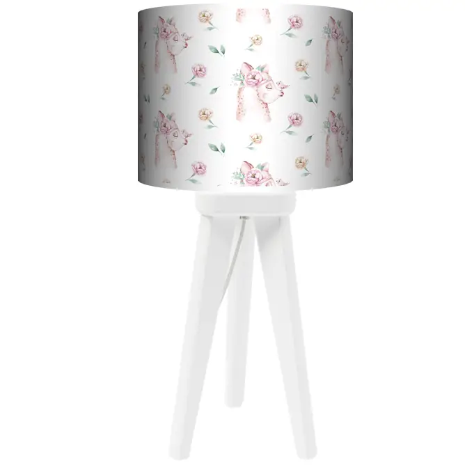 Lampa Trójnóg mała Lama kolor podstawy do wyboru FL - orzech