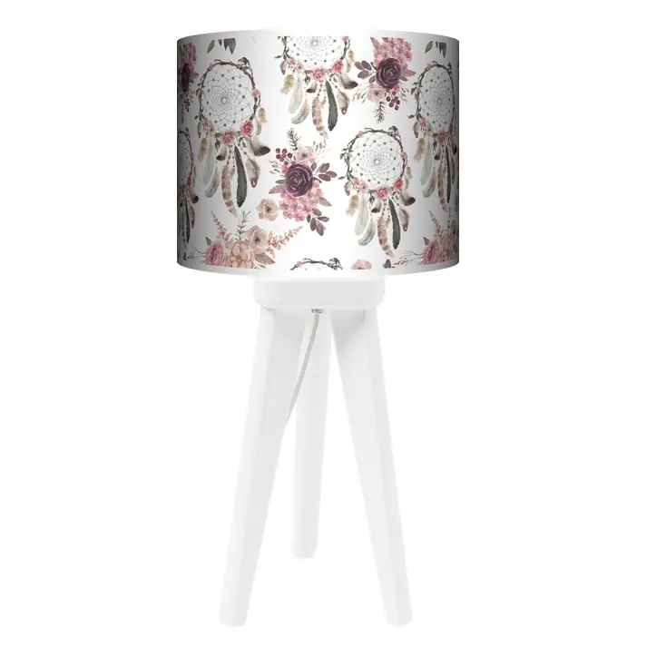 Lampa Trójnóg mała łapacze snów kolor podstawy do wyboru FL - orzech