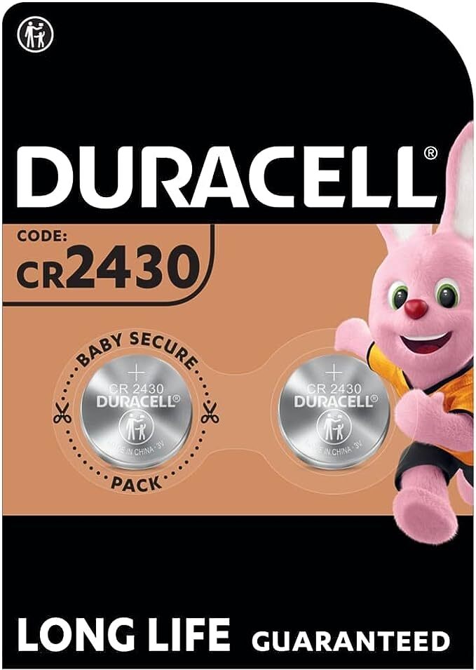 Bateria litowa Duracell CR2430, 2 sztuki