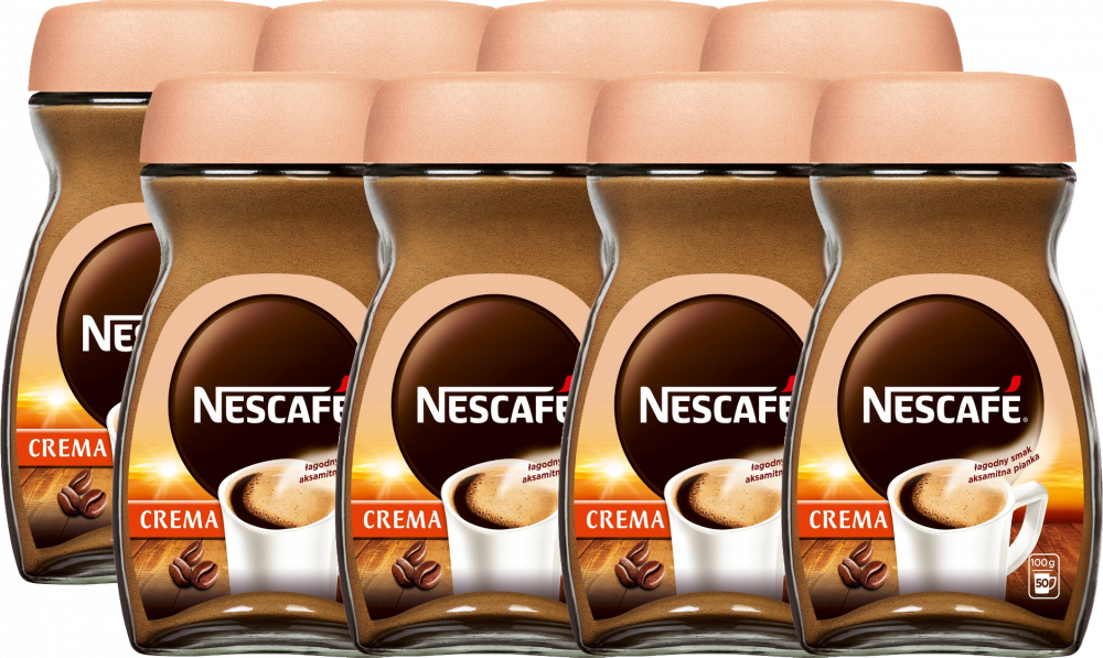 8x Kawa rozpuszczalna Nescafé Sensazione Creme, 100g