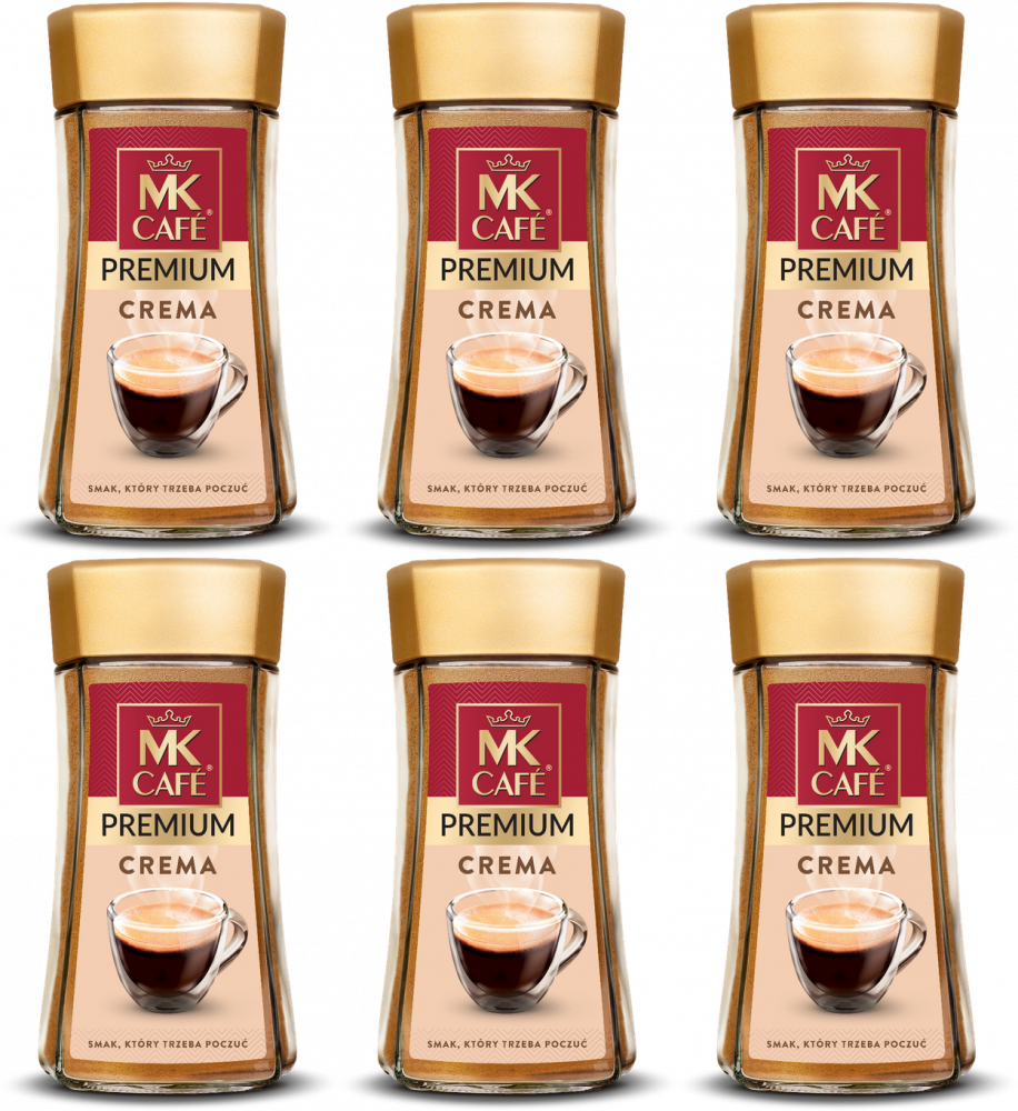 6x Kawa rozpuszczalna MK Cafe Premium, 130g