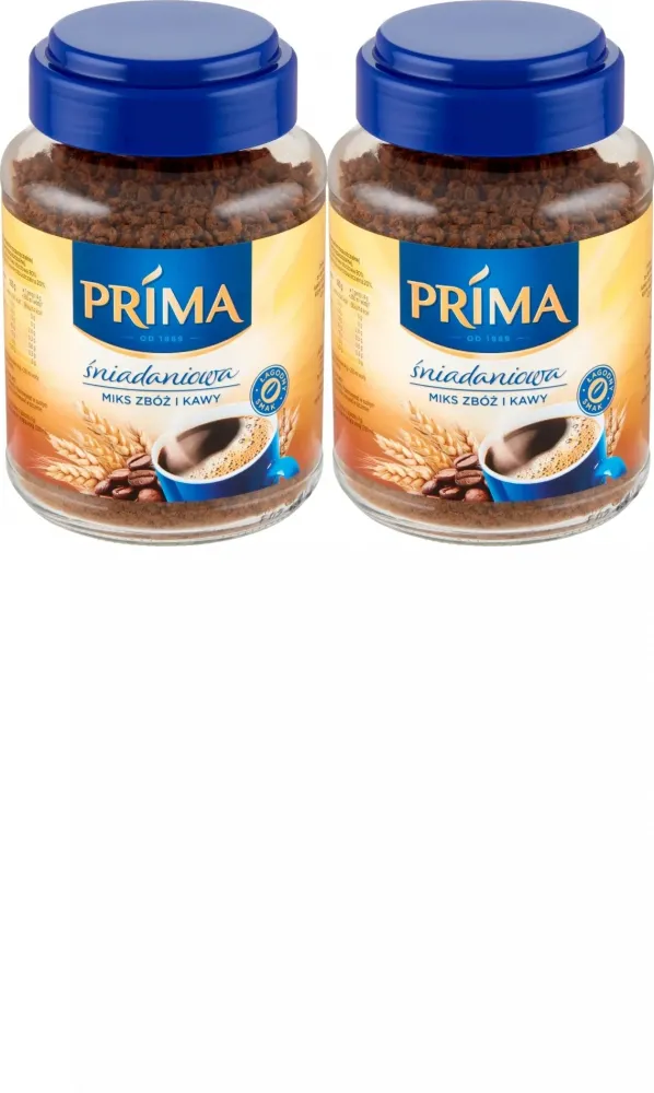 2x Kawa rozpuszczalna Prima Śniadaniowa, 200g