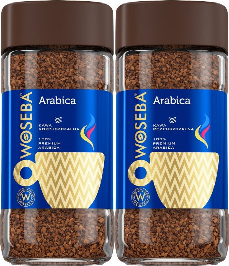 2x Kawa rozpuszczalna Woseba Arabica, 100g