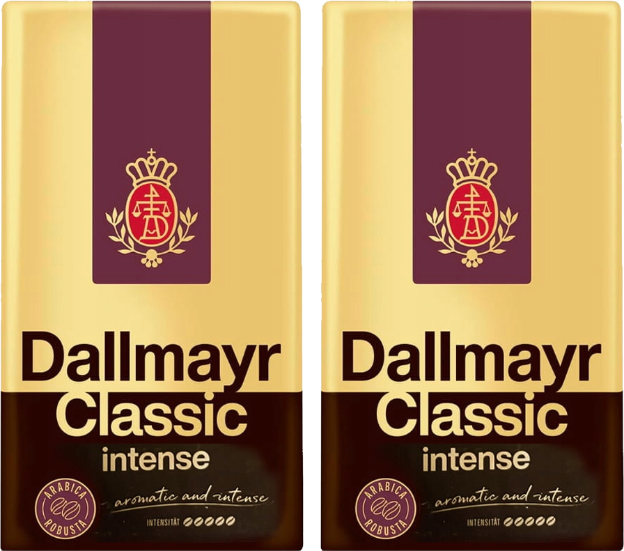 2x Kawa mielona Dallmayr Classic Intense, 500g