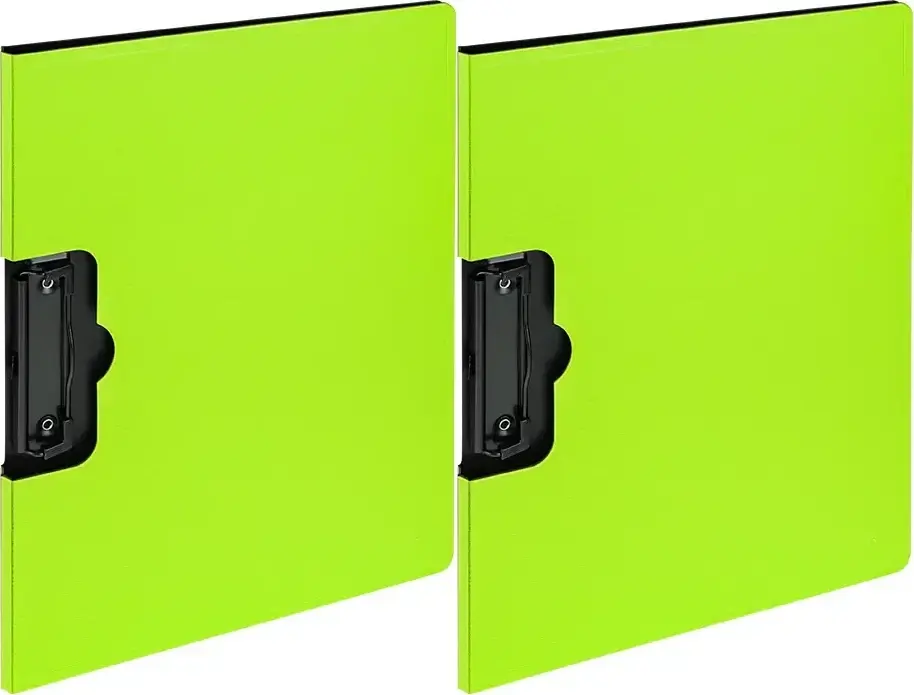 2x Clipboard Grand NOTOdesk GR-2205, z okładką, klip po dłuższym boku, zielony