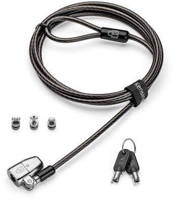 Blokada do laptopów Kensington ClickSafe 2.0, 3w1, otwierana kluczem