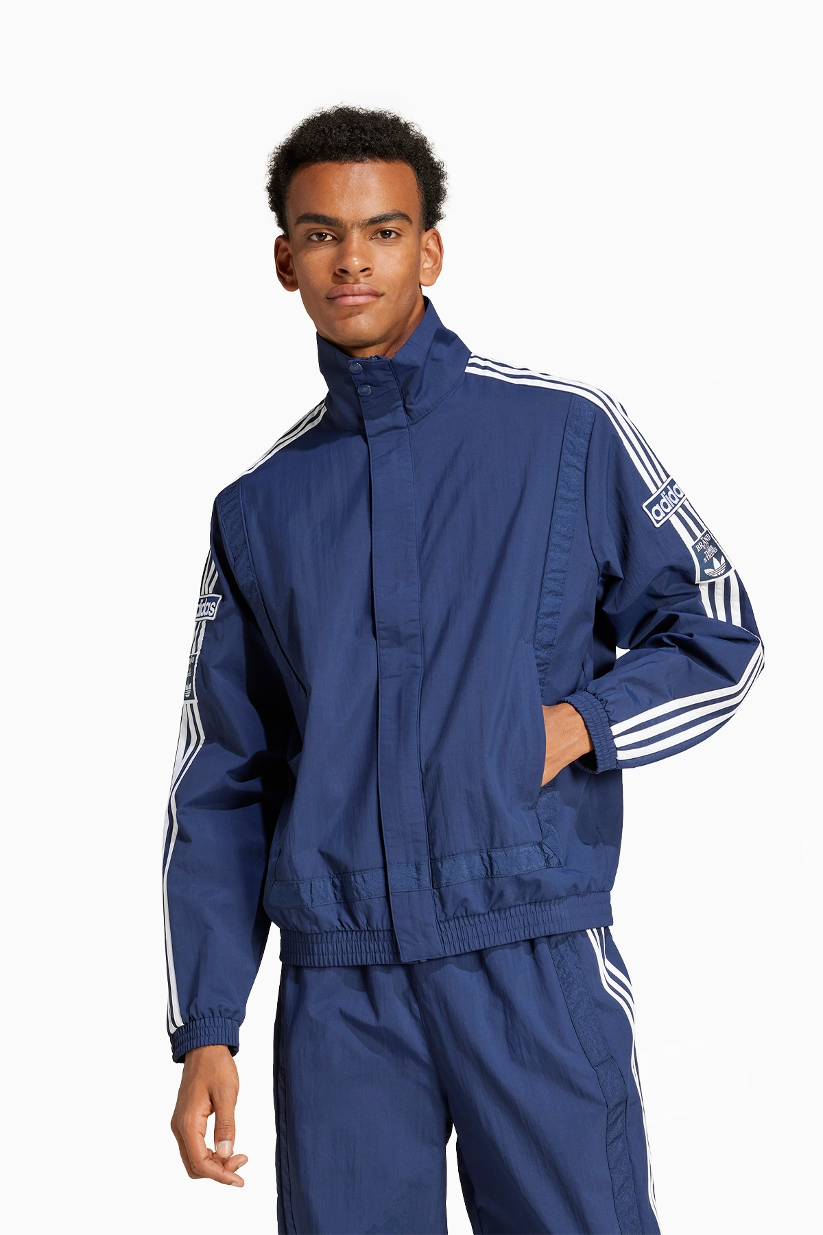 Kurtka adidas Originals Adibreak - Granatowy