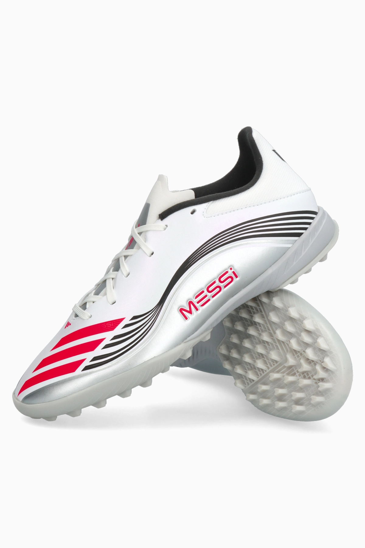 Turfy adidas F50 League Messi TF - Srebrny