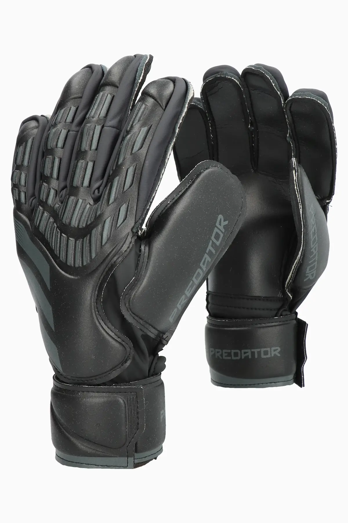 Rękawice adidas Predator Match Fingersave Junior - Czarny