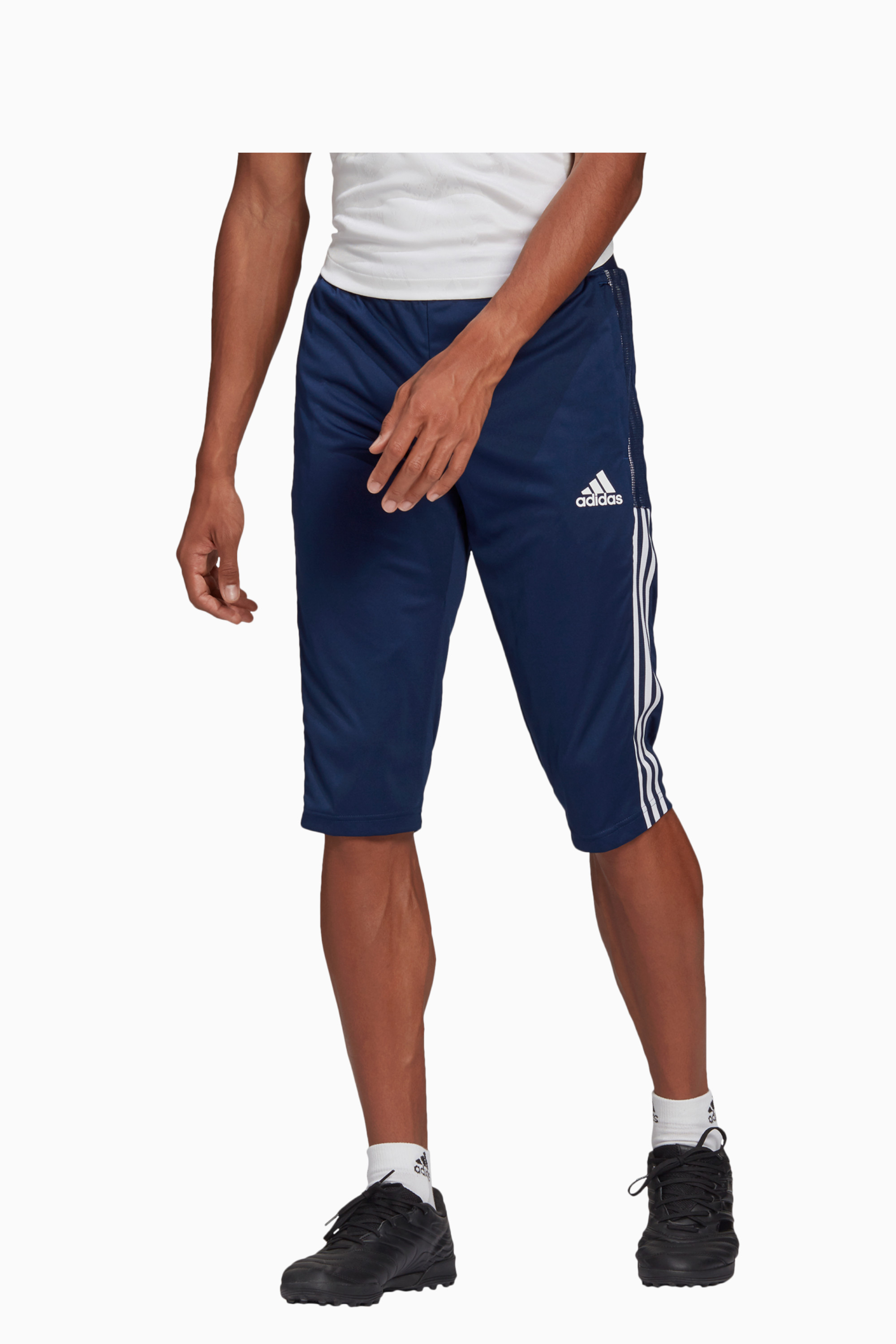 Spodnie adidas Tiro 21 3/4 - Niebieski