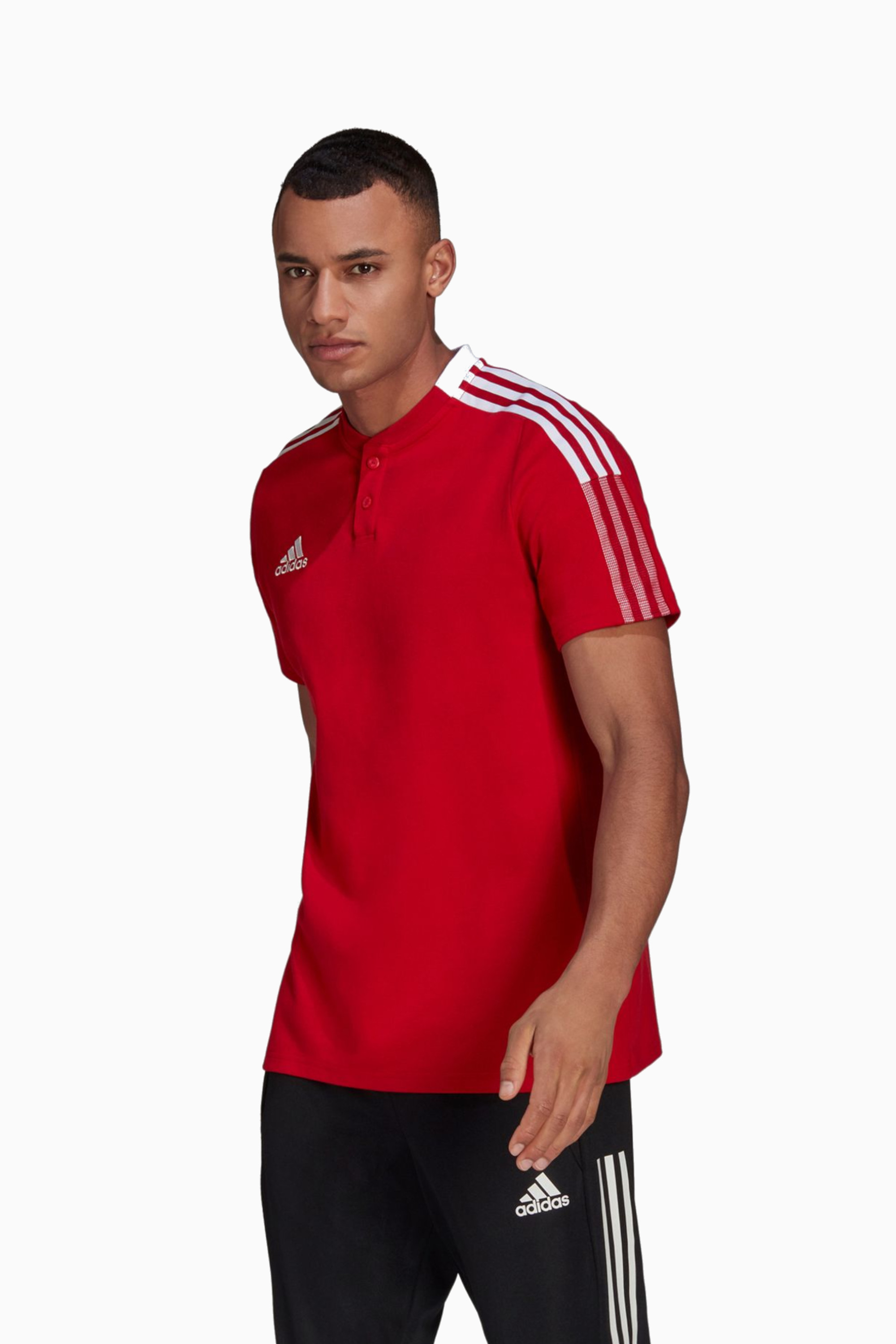 Koszulka adidas Tiro 21 Polo - Czerwony