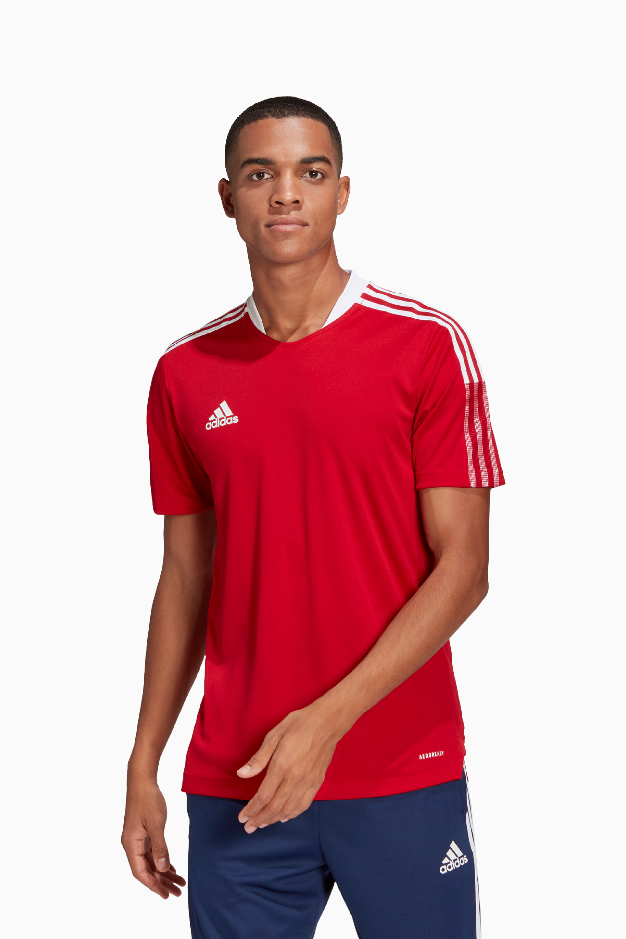 Koszulka adidas Tiro 21 Training - Czerwony