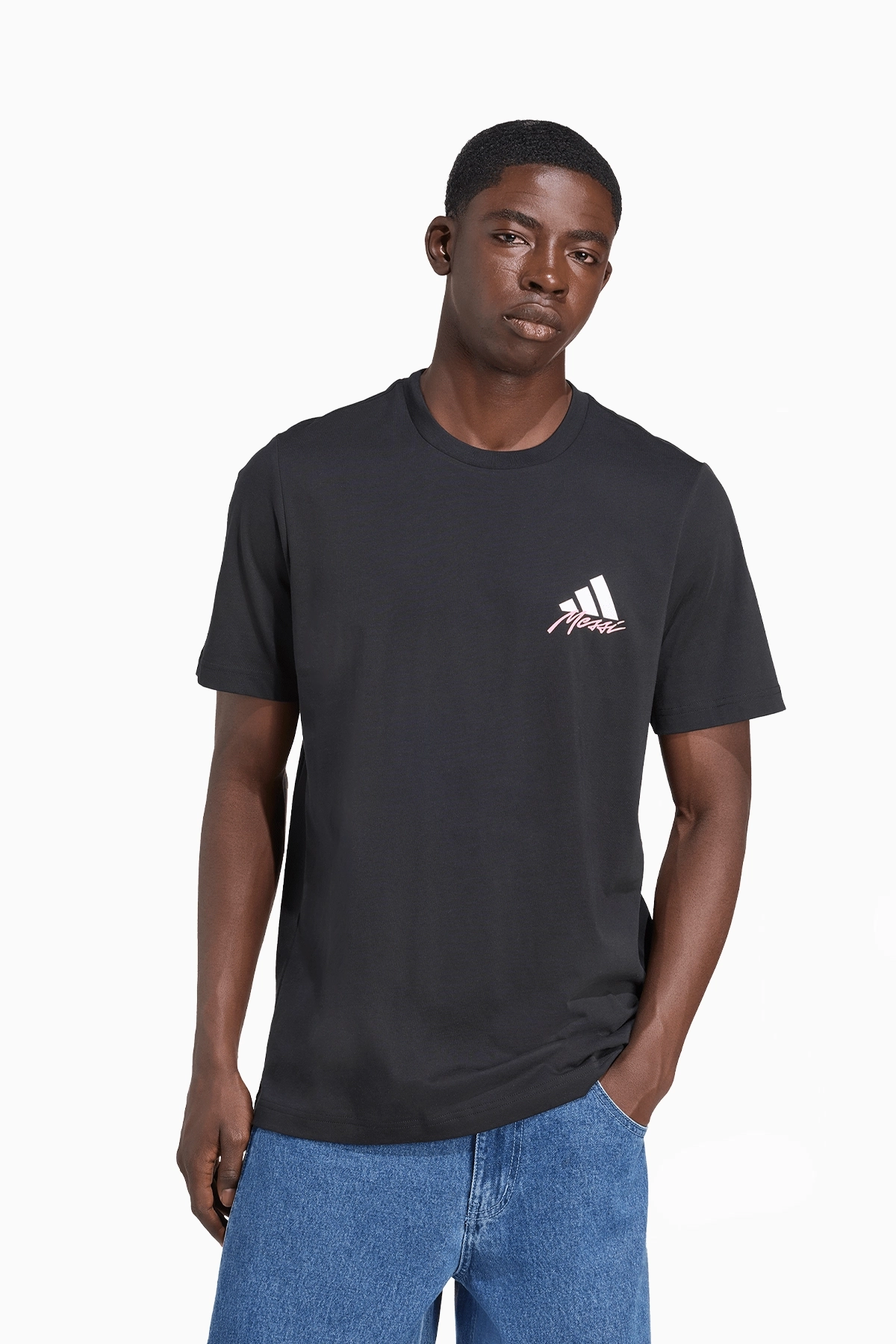 Koszulka adidas Messi Icon Graphic Tee - Czarny
