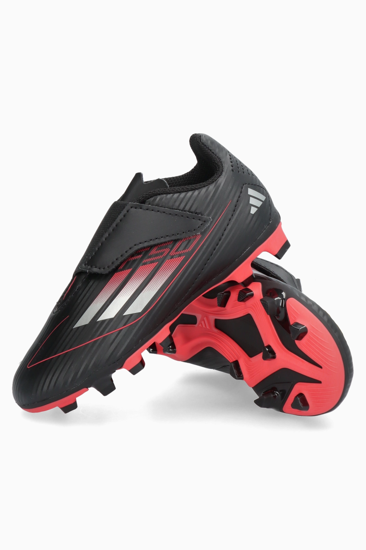 Korki adidas F50 Club Hook-and-Loop FG/MG Junior - Czarny