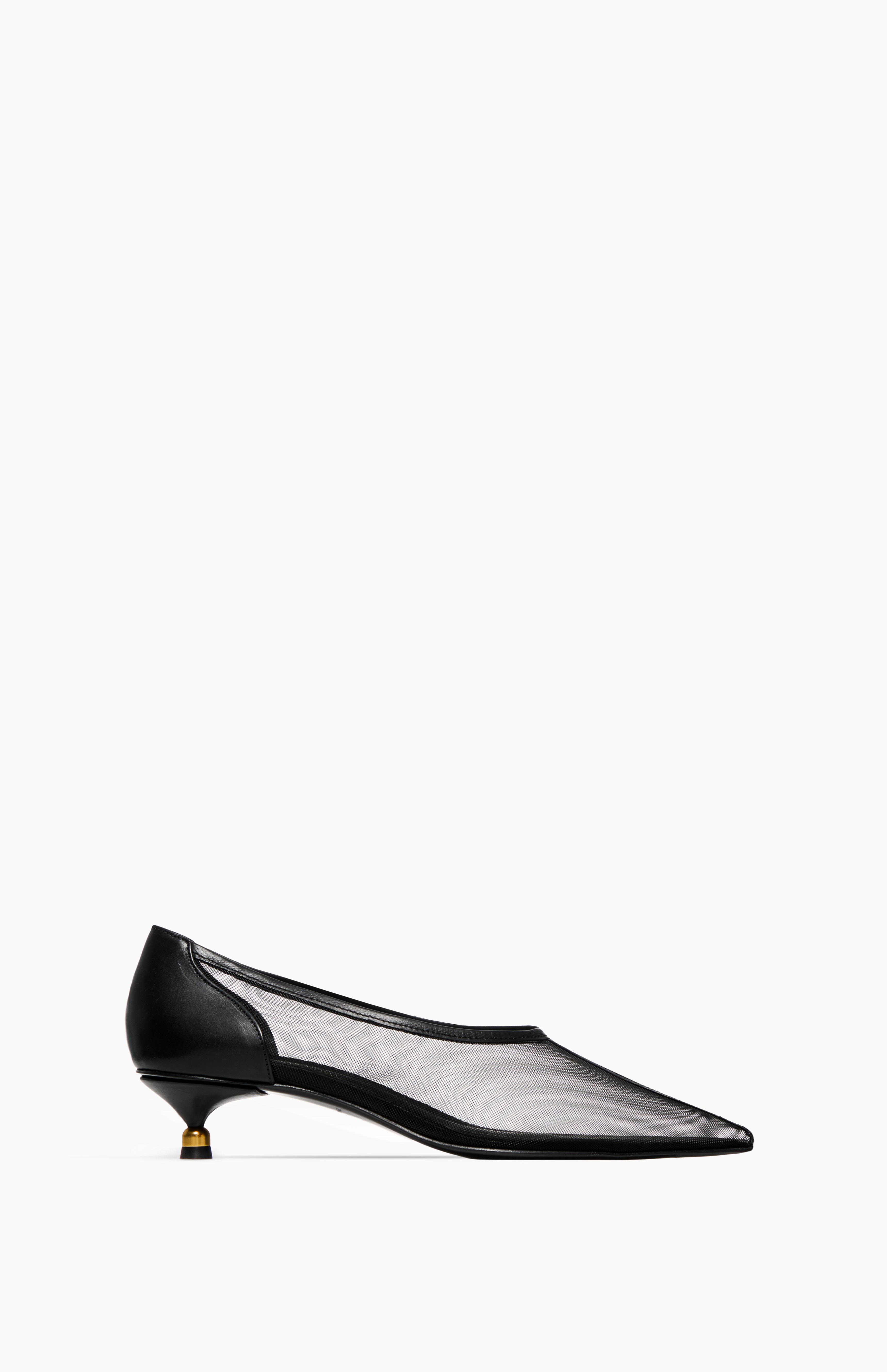 Eleganckie czółenka DIANA TRANSPARENT BLACK 42 - Vanda Novak