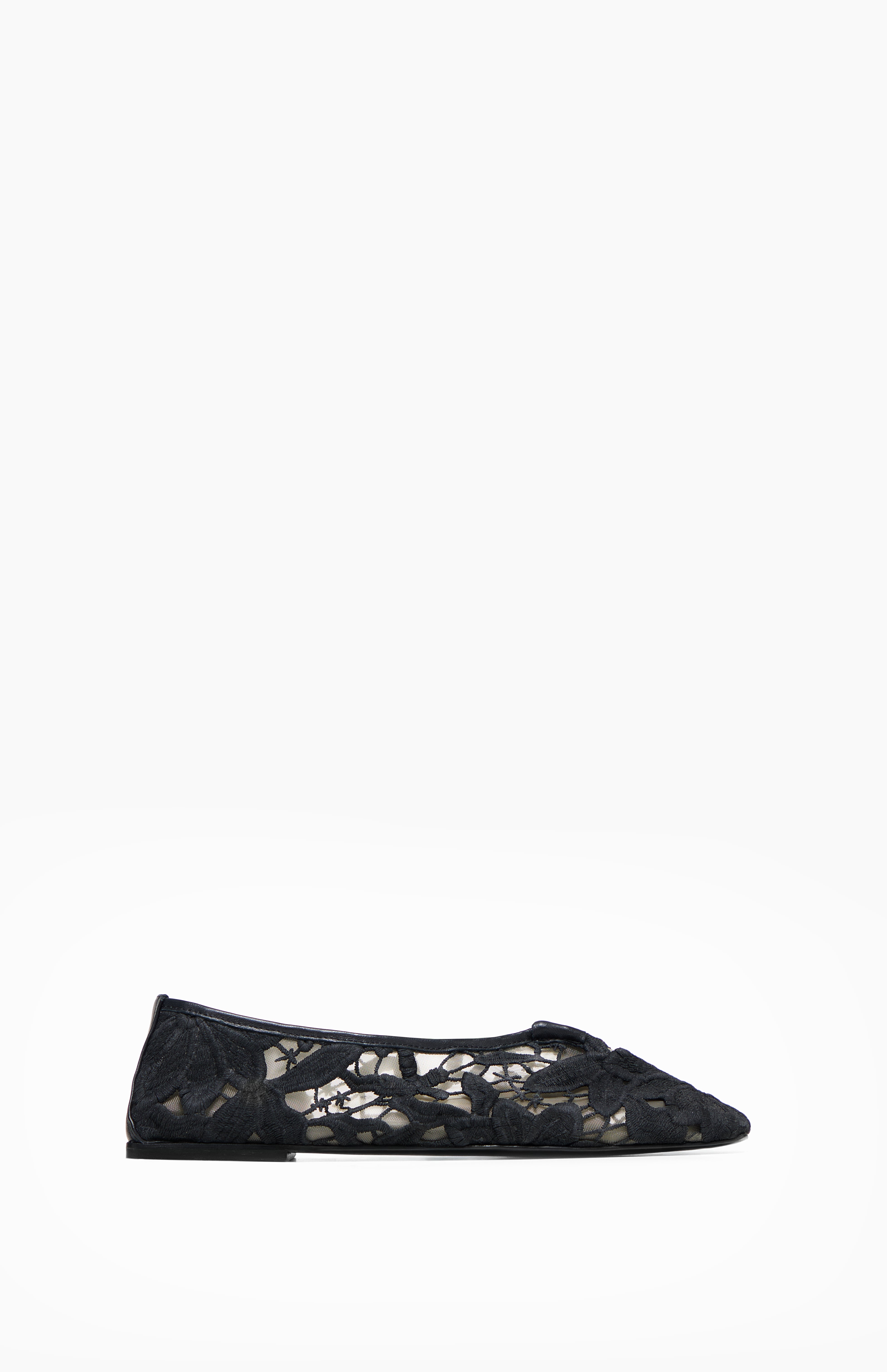 Baleriny damskie JASMINA MISTY BLACK 37 - Vanda Novak