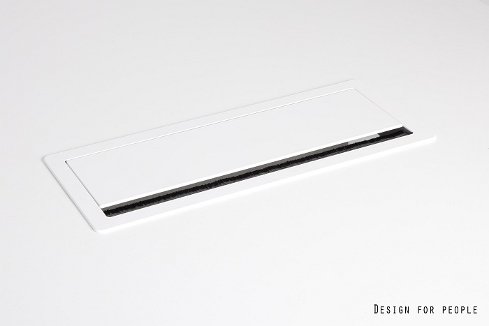 ALUMINIOWA MASKOWNICA KABLI (Kolor: biały)