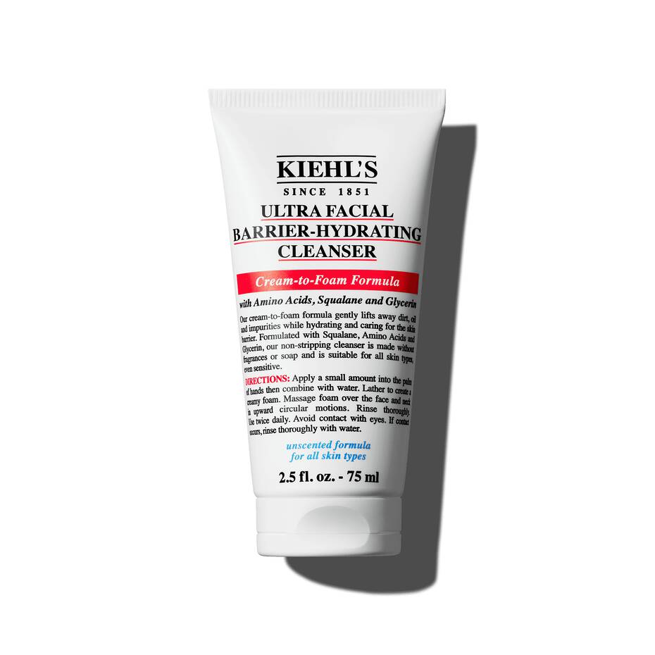 Kiehl's Ultra Facial Barrier-Hydrating Cleanser - Nawilżająca pianka oczyszczająca do twarzy 75 ml