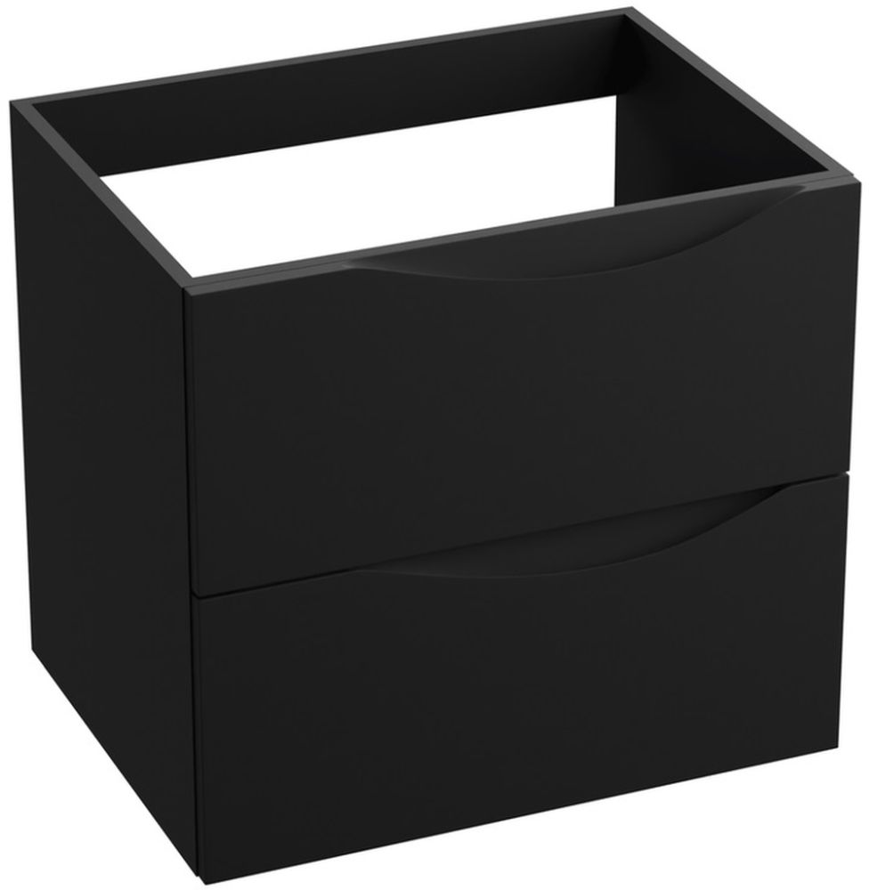 LaVita Kolorado szafka 60 cm podumywalkowa wisząca czarny mat
