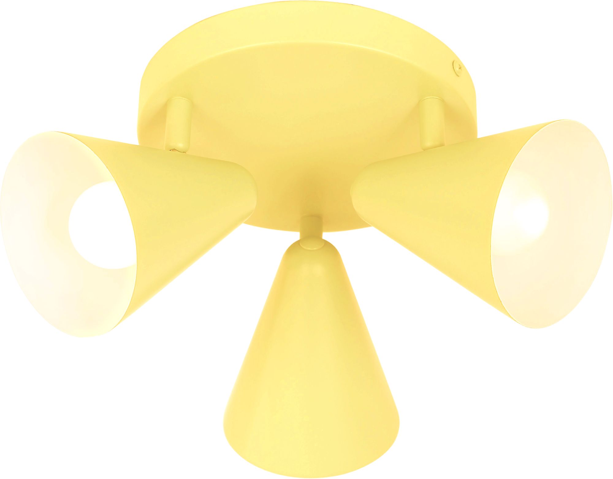 Candellux Amor lampa podsufitowa 3x40W żółta 98-68828