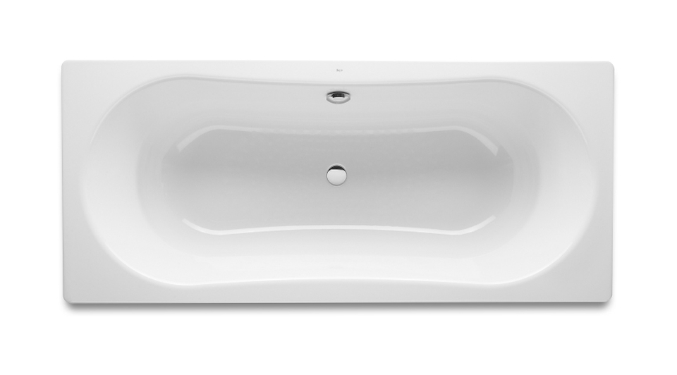 Roca Duo Plus wanna prostokątna 180x80 cm biała A221670000