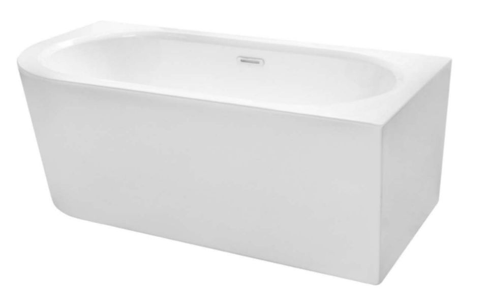Besco Avita A-Line wanna przyścienna 160x75 cm prostokątna biała #WAA-160APBN