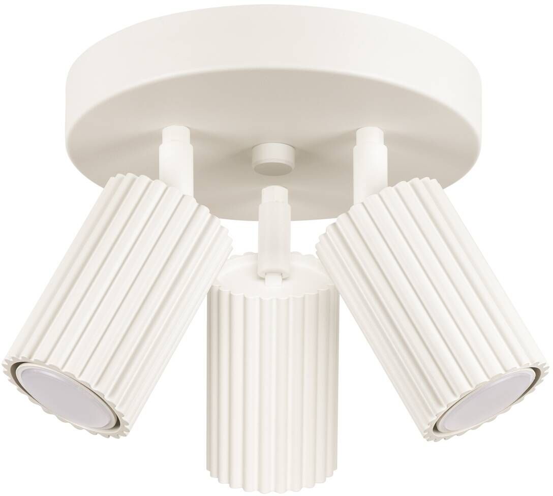 Sollux Lighting Karbon lampa podsufitowa 3x10 W beżowa SL.1601