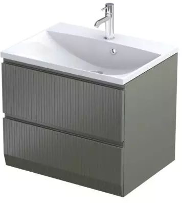 Oristo Brylant szafka 59,6x45,5x50 cm podumywalkowa wisząca oliwkowa OR36-SD2S-60-17R