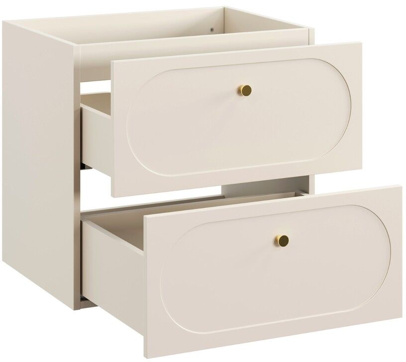 Comad Donna Sand szafka 60,2x46x57 cm podumywalkowa wisząca beż piaskowy DONNA SAND 82-60-46-2S - Wysyłka w 24h