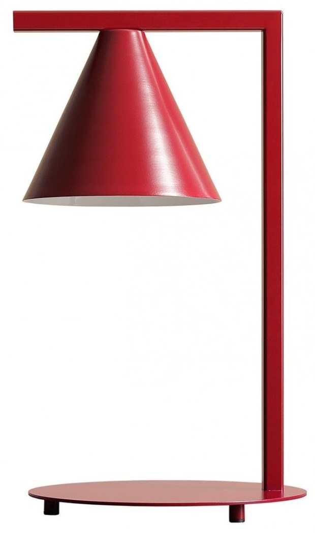 Aldex Form lampa biurkowa 1x10 W czerwona 1108B15