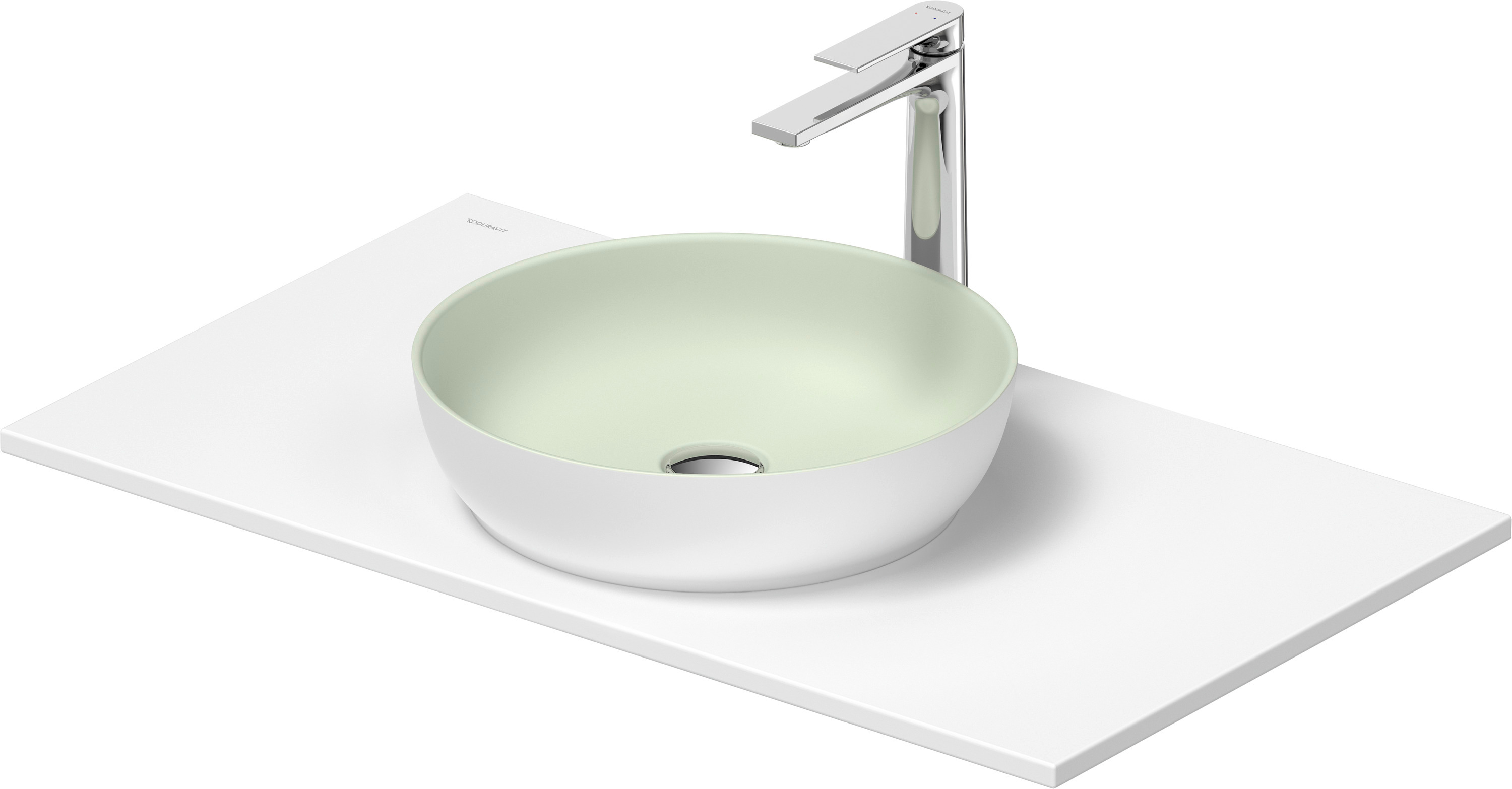 Duravit Sivida umywalka z konsolą 88 cm białą 268013FG00