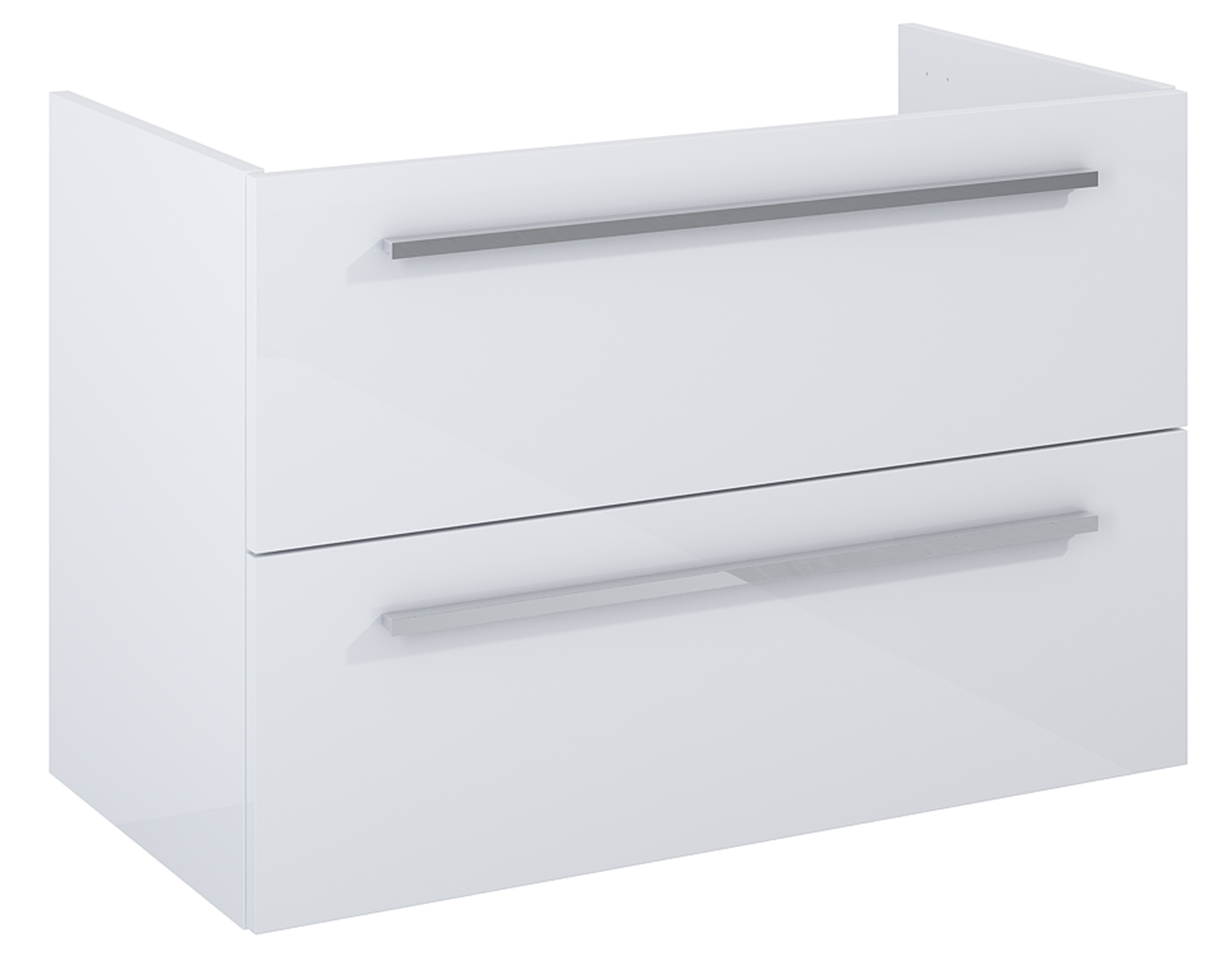Roca Kwadro szafka 80x38,4x53 cm podumywalkowa wisząca biała A857972806