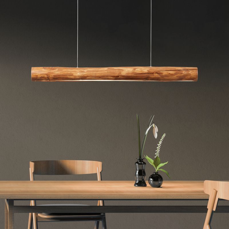 Brilliant Odun lampa wisząca 1x52W LED brązowa G99434/36