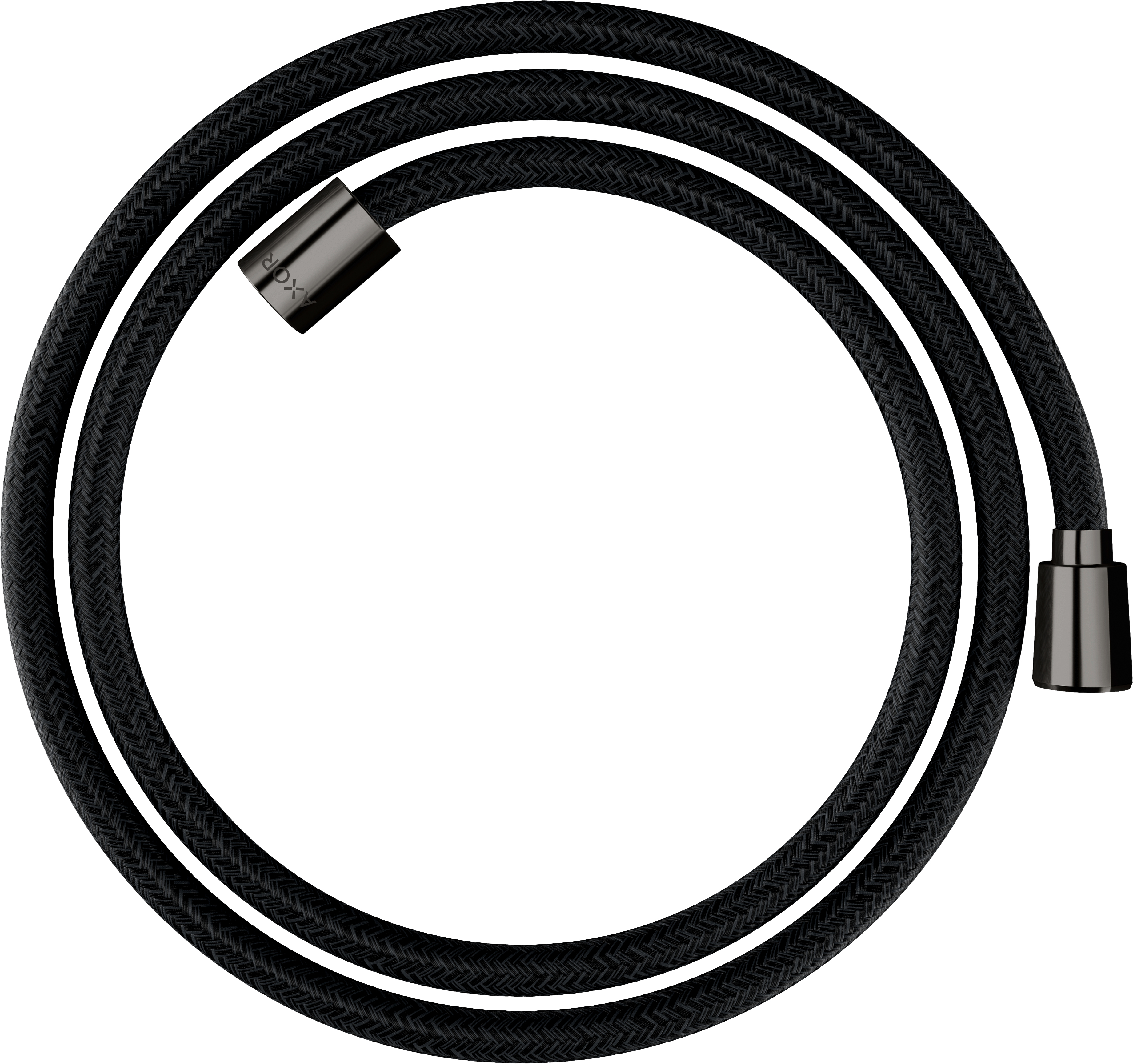 Axor ShowerSolutions wąż prysznicowy 160 cm czarny chrom polerowany 28259330