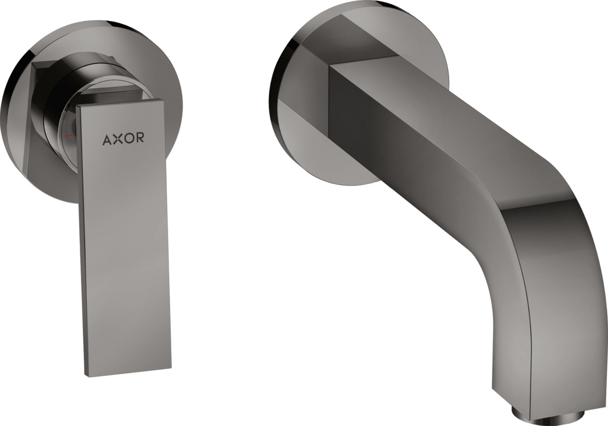 Axor Citterio bateria umywalkowa podtynkowa EcoSmart czarny chrom polerowany 39121330