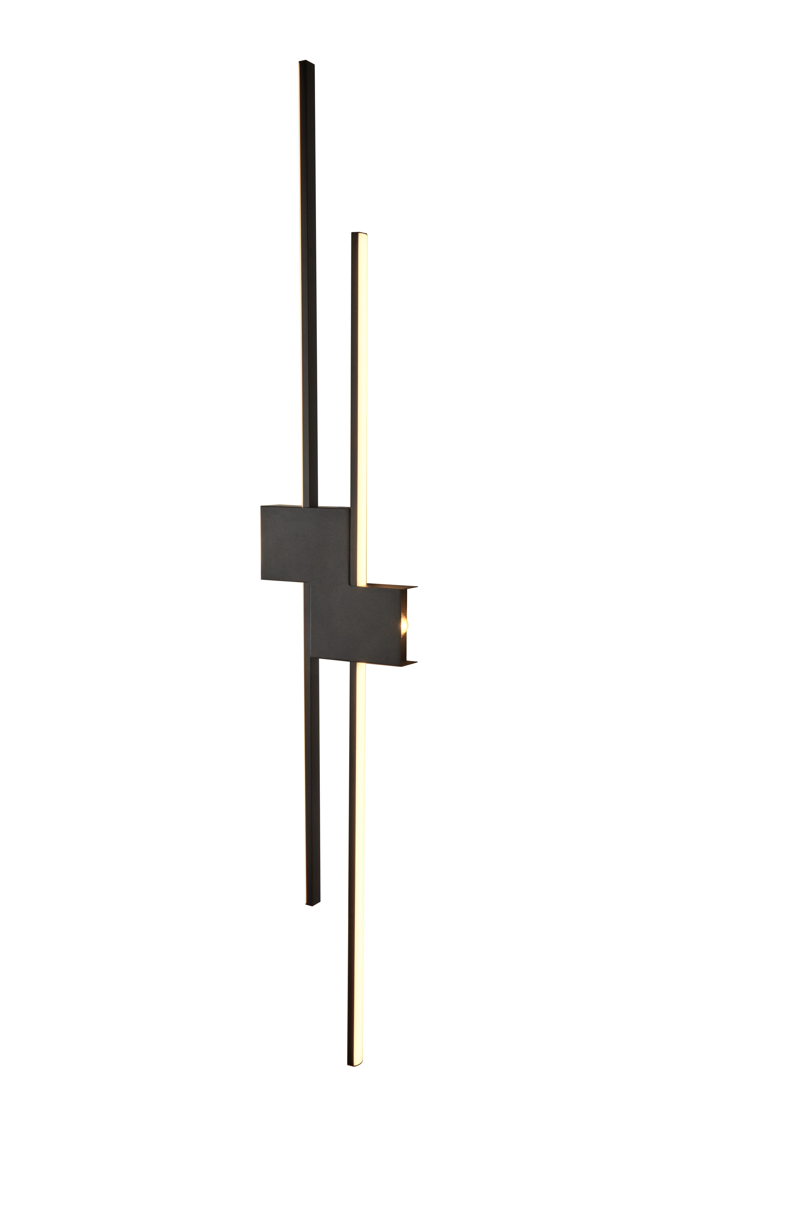 Aviano Linealo lampa ścienna 4x25 W czarny 4202-0410