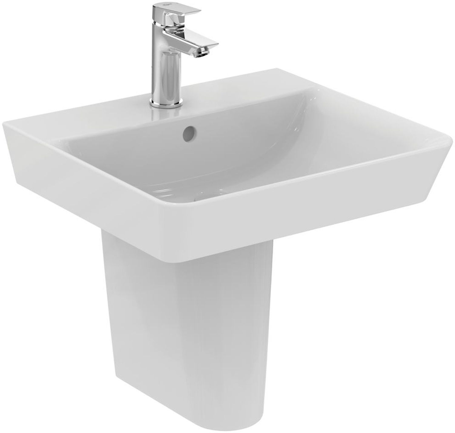 Ideal Standard Connect Air Cube umywalka 50x45 cm prostokątna biały połysk E074601