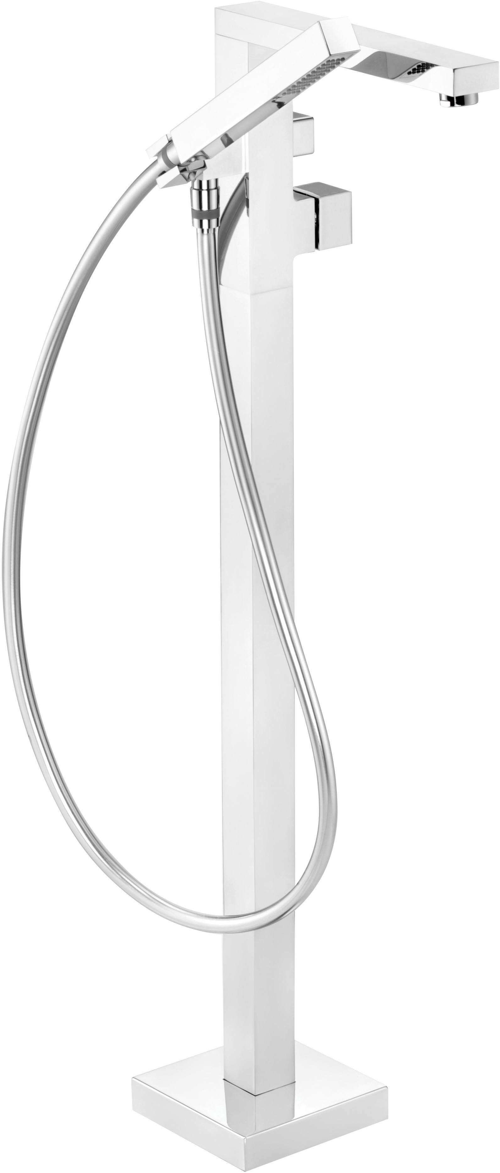 Deante Hiacynt bateria wannowo-prysznicowa wolnostojąca chrom BQH_017M - Wysyłka w 24h