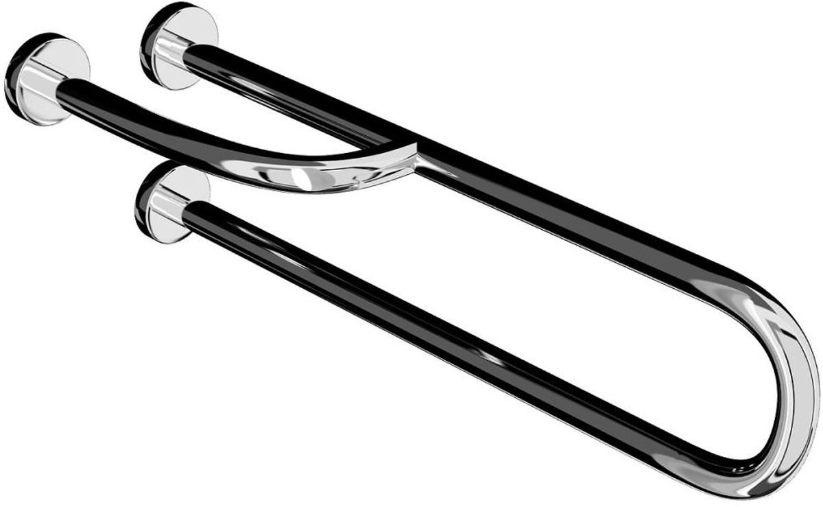 Merida poręcz ścienna 55 cm umywalkowa lewa stal polerowana TPC04