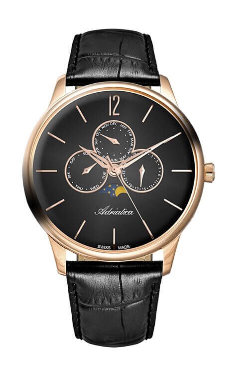Zegarek męski Adriatica Moonphase A8269.9256QF