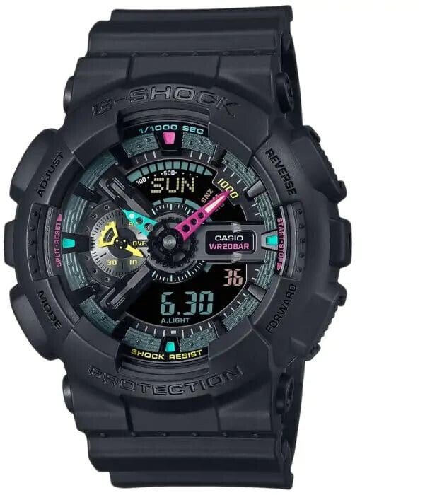 Zegarek męski Casio G-Shock Multi Fluorescent GA-110MF-1AER
