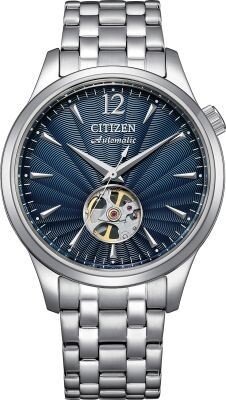Zegarek męski Citizen Mechanical Classic Open Heart NH9131-73L