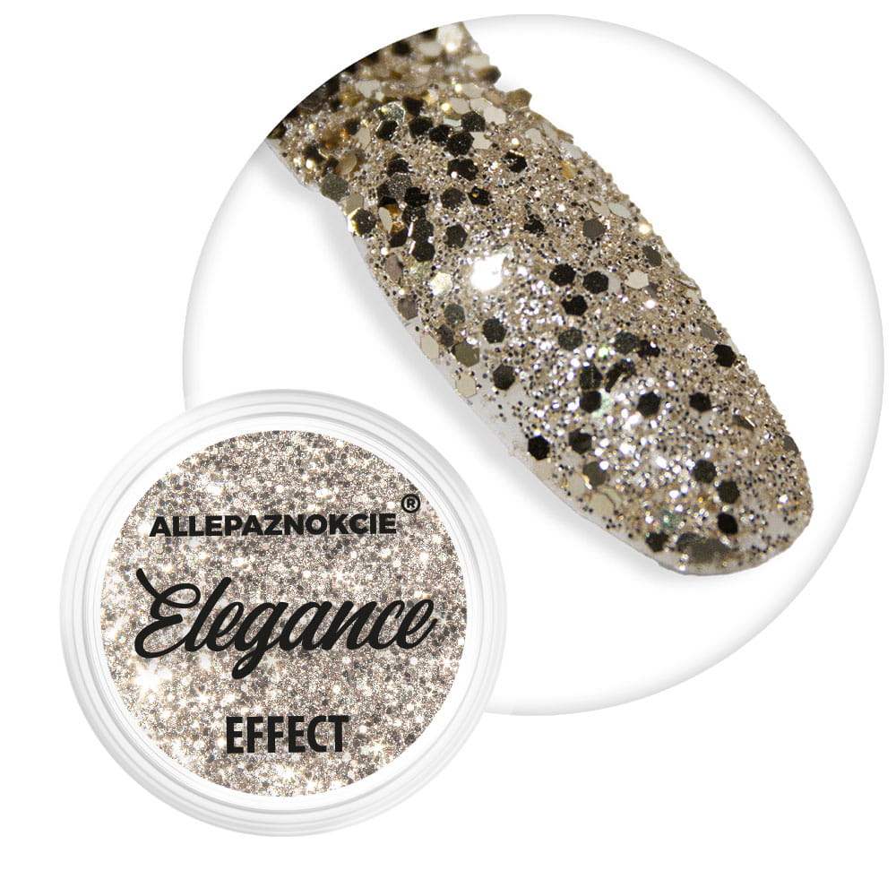 Pyłek do paznokci Elegance Allepaznokcie 1 g Nr 03