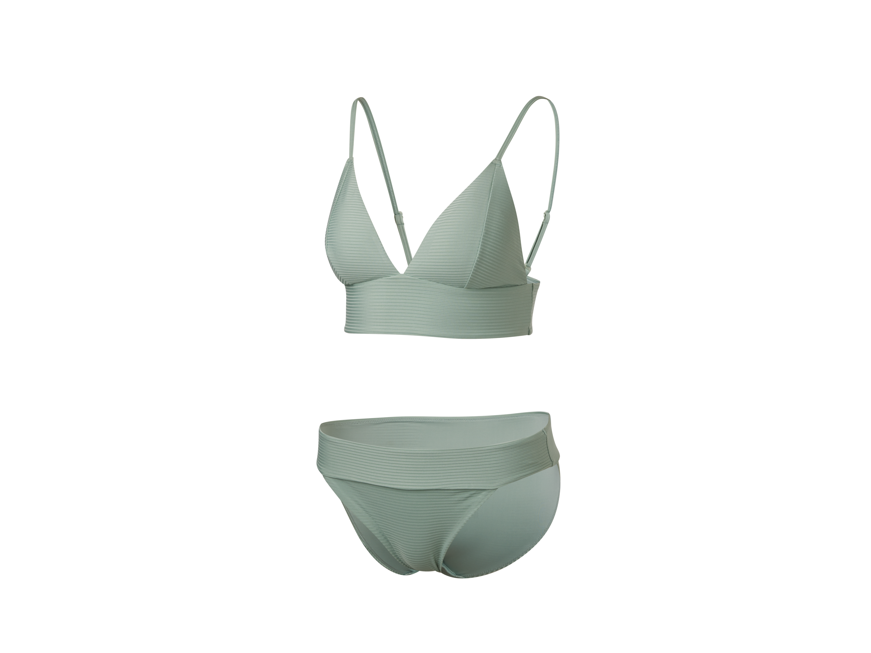 Crivit Strój kąpielowy jednoczęściowy lub bikini Khaki, 38