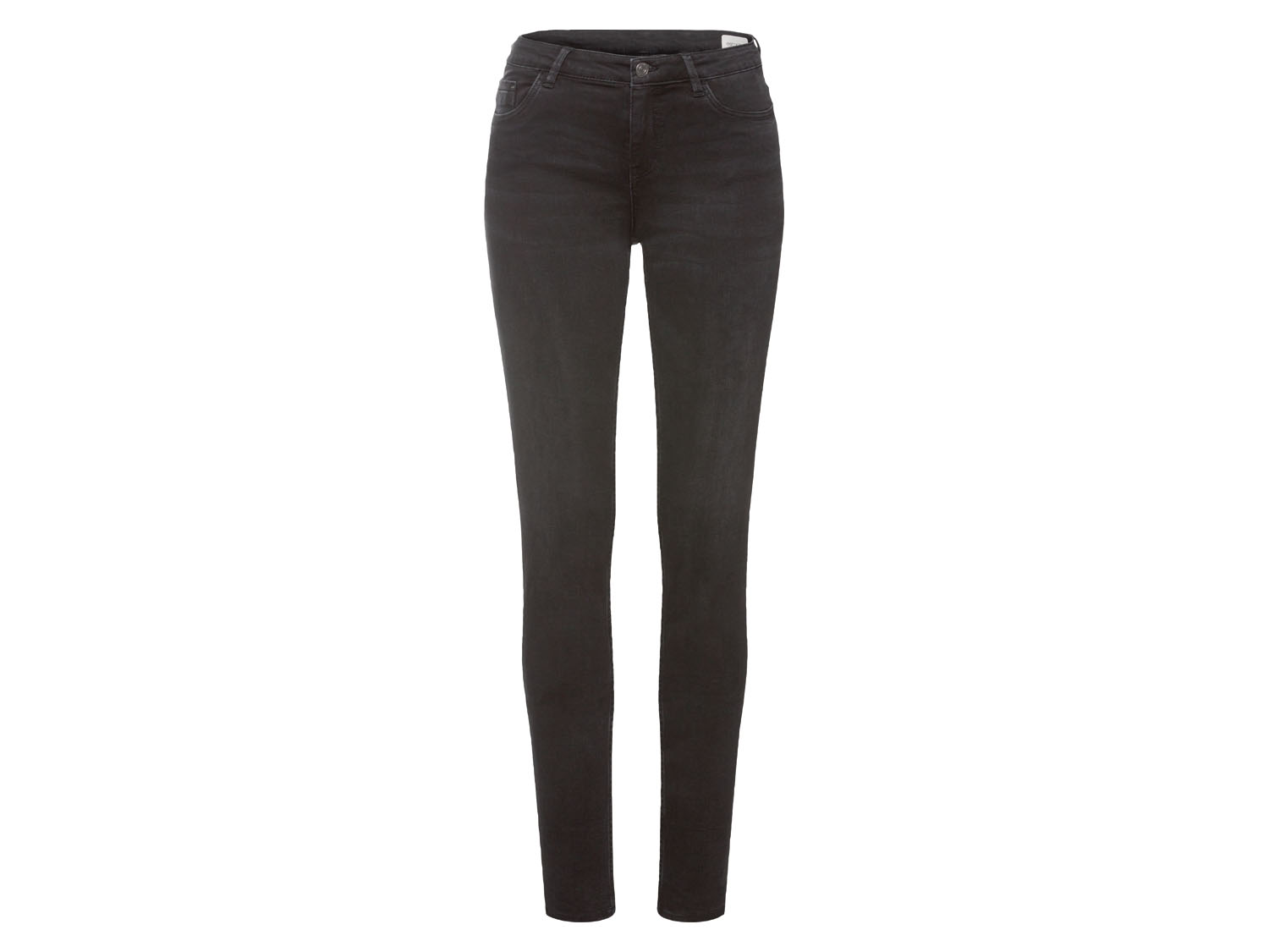 esmara Jeansy damskie z bawełną, Super Skinny Fit 34, wysoka sylwetka, Czarny
